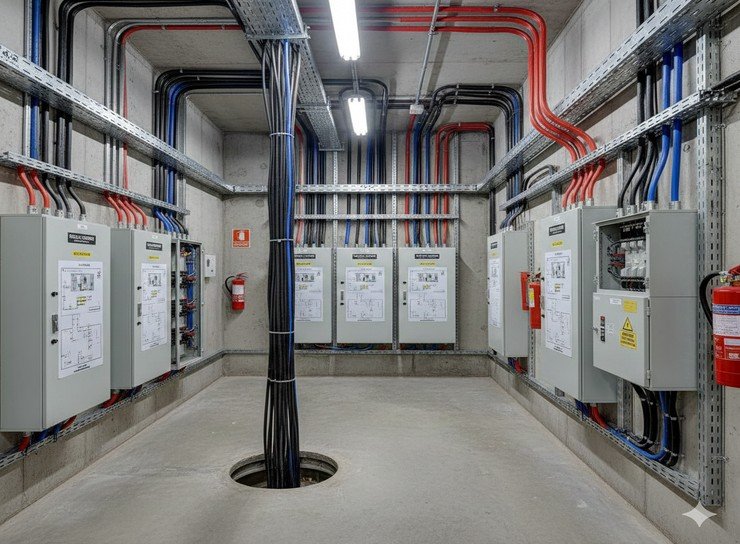 Instalación de Redes Eléctricas y Sanitarias – Alameda Central – Etapa 02